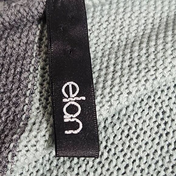 Elan waterfall open cardigan lifetime colorful stripe hooded pockets small - Picture 6 of 6